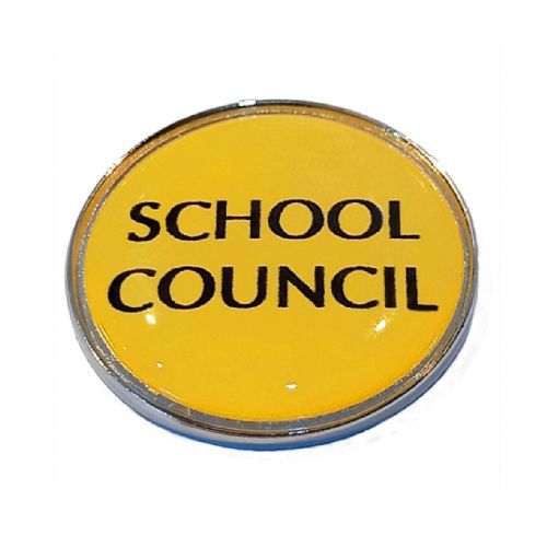 SCHOOL COUNCIL round YELLOW